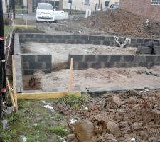 Début de la construction du vide sanitaire ca avance !!!!!!