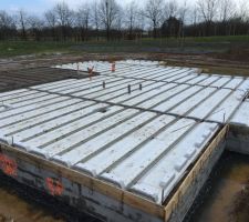 PLANCHER ISOLANT RECTOR AVANT POSE DU CHAUFFAGE