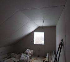 Finition placo 1er chambre 2