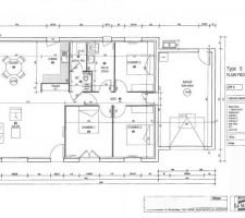 Plan de notre maison Le Masson