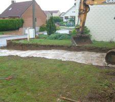 Creation de l acces chantier