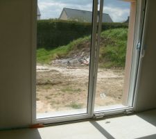 Vue de la baie du salon