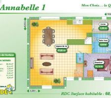 Il auras des modifications pour agrandir la chambre que je trouve trop petite sur le plant