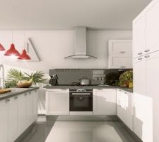 Cuisine les meubles seront identique mais pas la disposition