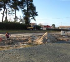 Les prémisses de notre futur terrain....