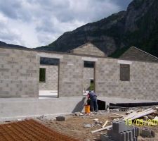 Mise en place etanch&eacute;it&eacute; fondations