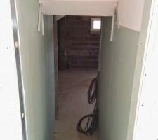 Escalier vers garage