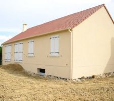 Facade nord et pignon ouest