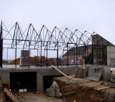 La charpente m&eacute;tallique