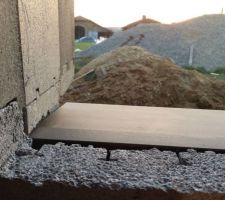 Appui de fenêtre terreal gris anthracite