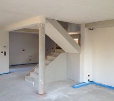 Placo escalier
