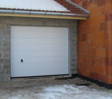 La porte du garage