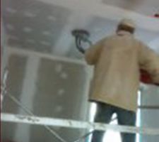 Ponçage des plafonds