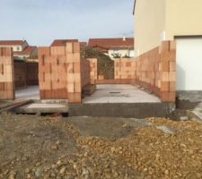 Rez de chauss&eacute;e homebric wienerberger