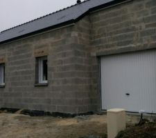 Pose des portes et fenêtres