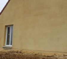 Un pignon de terminée