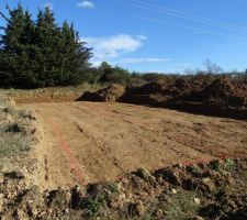 Plateforme   tracé maison