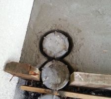 Rattrapage de la margelle par Monsieur
