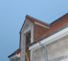 Bardage joue en petite tuile