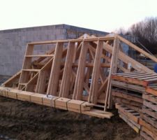 Charpente livr&eacute;e