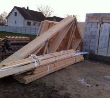 Charpente livr&eacute;e