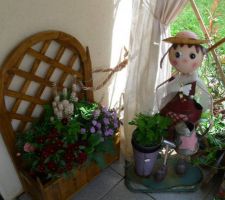 Jardin-terrasse -fleurs