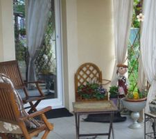 Jardin-terrasse -fleurs