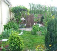Jardin-terrasse -fleurs