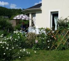 Jardin-terrasse -fleurs