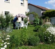 Jardin-terrasse -fleurs