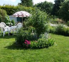 Jardin-terrasse -fleurs