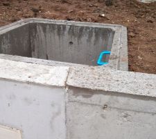 Aménagement pour accès compteur eau.