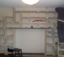 PROJET BIBLIOTHEQUE

Voilà, on commence à bien voir l'espace de mon piano au centre ;)