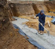 Mise à niveau du béton