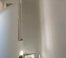 Palier pour plancher de verre