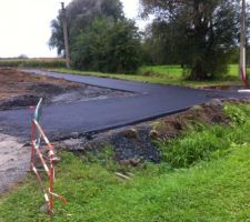 Suite des travaux du lotissement