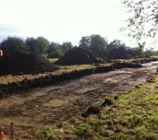D&eacute;but des travaux du lotissement