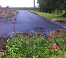 Suite des travaux du lotissement