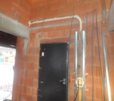 Tuyauterie aspiration centralisee retraflex