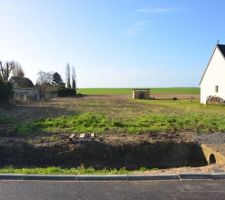 Vue d'ensemble du terrain