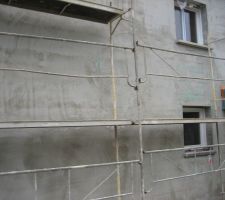 Préparation façade Est
