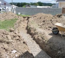 Début du chantier "Branchement et raccordement"