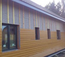 Pose des tasseaux manquant, &agrave; la cloueuse