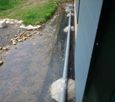 Inondation sur Lamarque et sur Pontacq. L'eau c'est arrêtée au raz des fondations, tous les fossés sont plein, et les bouches d'égouts saturées.
C'est le canal qui a débordé mais nous ,ça à été.