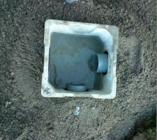 Branchement de l'eau et prévision pour le garage/robinet exterieur