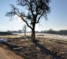 Fin des travaux de viabilité des terrains.