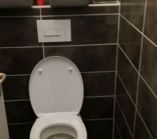 Toilette terminé