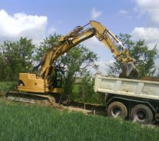 Terrassement et évacuation des terres