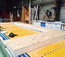 Prémontage en atelier des murs et cloisons