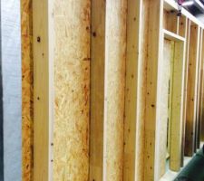 Prémontage en atelier des murs et cloisons